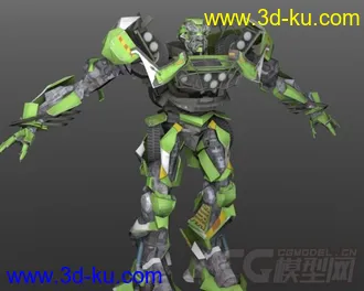 精细的3D打印模型，变形金刚，机器人，汽车人，内含STL源文件，可用于3D打印的图片