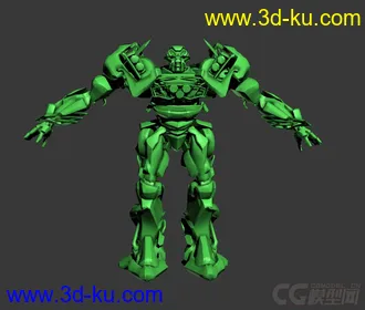 精细的3D打印模型，变形金刚，机器人，汽车人，内含STL源文件，可用于3D打印的图片