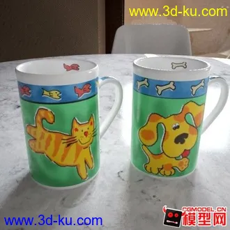 马克杯模型（带贴图）的图片