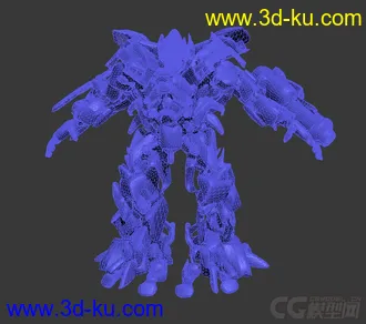 精细的3D打印模型，变形金刚，铁皮机器人，汽车人，包含车辆原型。内含STL源文件的图片