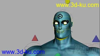 3D打印模型Mr.Manhattan RIG w.textures的图片