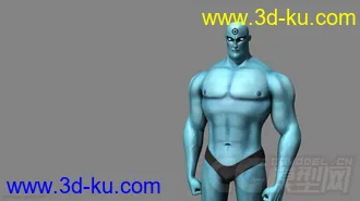 3D打印模型Mr.Manhattan RIG w.textures的图片