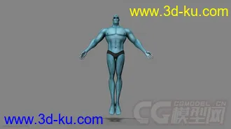 3D打印模型Mr.Manhattan RIG w.textures的图片