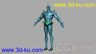 3D打印模型Mr.Manhattan RIG w.textures的图片