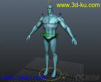 3D打印模型Mr.Manhattan RIG w.textures的图片
