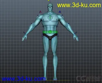 3D打印模型Mr.Manhattan RIG w.textures的图片