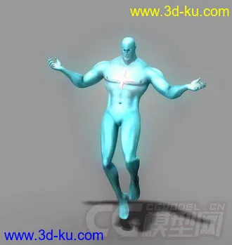3D打印模型Captain Atom RIG w.textures的图片