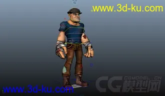 3D打印模型Bruise RIG with textures的图片