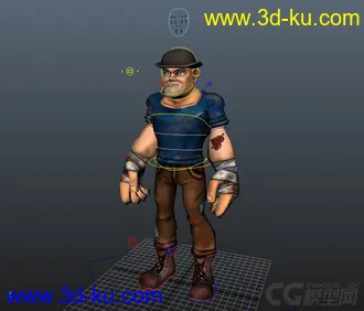 3D打印模型Bruise RIG with textures的图片