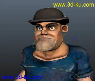 3D打印模型Bruise RIG with textures的图片
