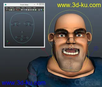 3D打印模型Bruise RIG with textures的图片