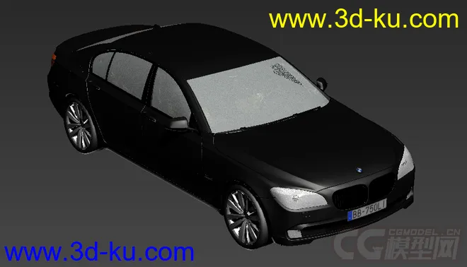 一部黑色的小汽车模型的图片2