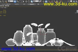 3D打印模型陶罐茶具孔雀陈设装饰品的图片