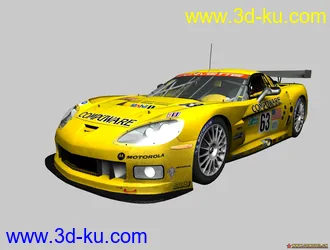 3D打印模型corvette_c6_的图片