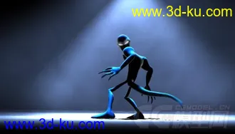 3D打印模型不是一般的动画人哦！很牛逼的动作有贴图。有动画。的图片