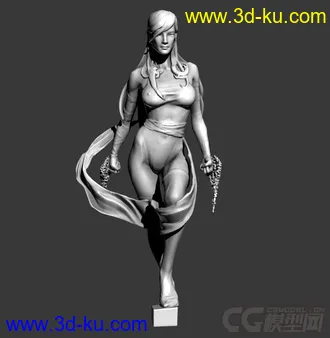 精细的3D打印模型，灵蝶-X战警，女人，女战士，装饰品，内含STL源文件，可用于3D打印的图片