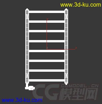 散热器 暖气片模型的图片2