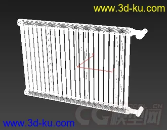 散热器 暖气片模型的图片