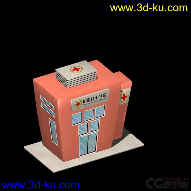 卡通楼模型的图片1