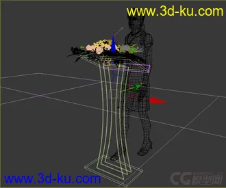 3D打印模型舞台演讲台的图片