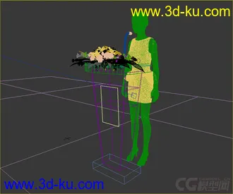 3D打印模型舞台演讲台的图片