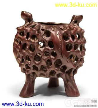 3D打印模型中式古典把玩小物件的图片