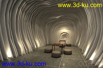 3D打印模型禅意空间的图片