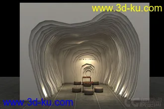 3D打印模型禅意空间的图片