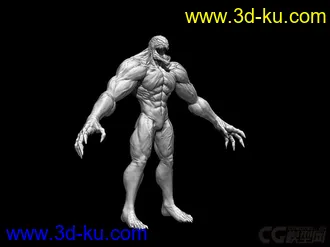 3D打印模型毒液VEMON练习~~~的图片
