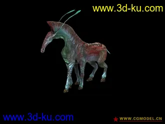 3D打印模型阿凡达中的马的图片