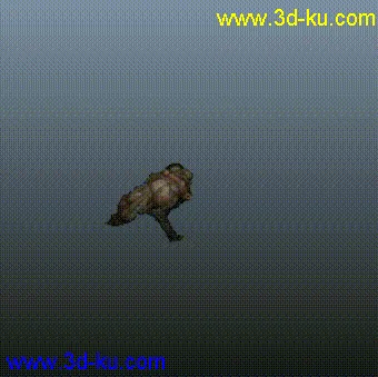 泰坦模型加骨骼绑定，动画一套的图片2