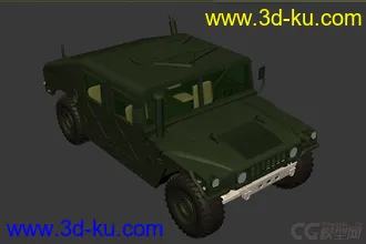 3D打印模型军用车的图片