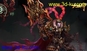3D打印模型《大战神》超酷造型人物合集！！！站内首发的图片