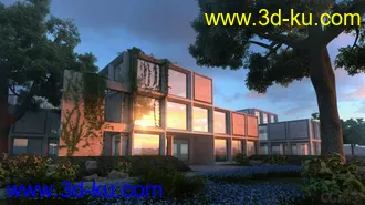 3D打印模型夕阳无限好~的图片