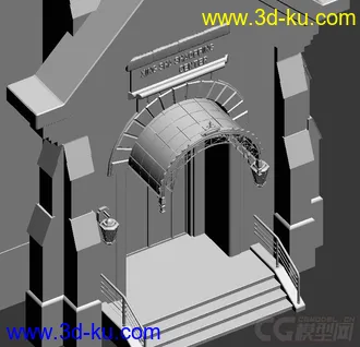 3D打印模型塔楼的图片