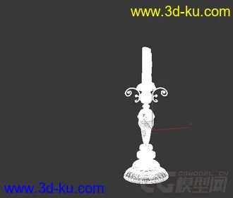 几个 烛台 煤油灯 模型的图片