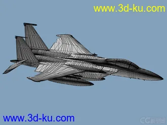 3D打印模型F15C战斗机的图片