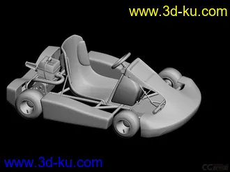 卡丁车素模型的图片