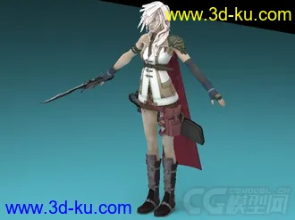 3D打印模型小女孩的图片