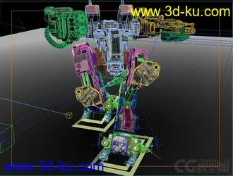3D打印模型科幻机器人R的图片