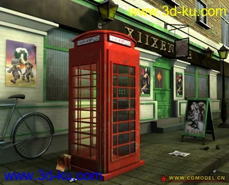 3D打印模型早期 做的场景的图片