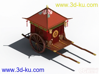 3D打印模型游戏场景  轿子  车 车轿的图片