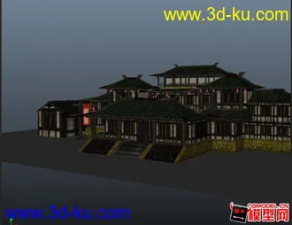 3D打印模型游戏建筑的图片