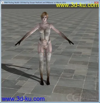 3D打印模型暗影诅咒女主角的图片