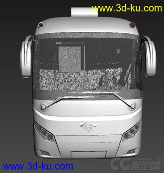 3D打印模型高精度大客车的图片