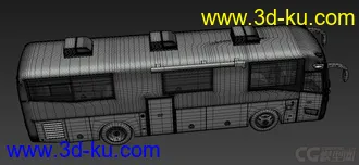 3D打印模型高精度大客车的图片