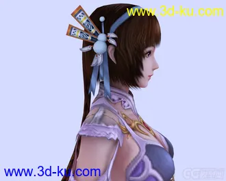 3D打印模型漂亮女模的图片