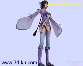3D打印模型漂亮女模的图片