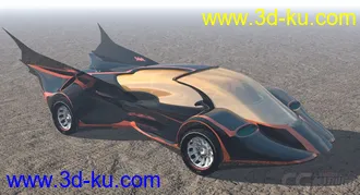 3D打印模型蝙蝠侠座驾的图片