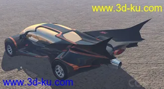 3D打印模型蝙蝠侠座驾的图片